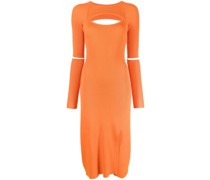 Midikleid mit abnehmbaren Ärmeln