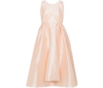 Ärmelloses Kleid mit Raffungen