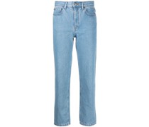 A.P.C. Gerade High-Waist-Jeans