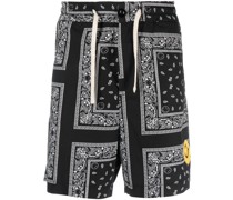 Joggingshorts mit Paisley-Print