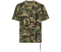 T-Shirt mit Camouflagemuster
