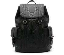 Jumbo GG leather backpack