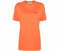Besticktes T-Shirt aus Bio-Baumwolle