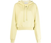 Off-Stamp Cropped-Hoodie