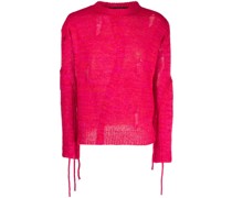 Colbine Pullover im Distressed-Look