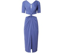 Midikleid mit Cut-Outs