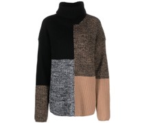 Gerippter Rollkragenpullover