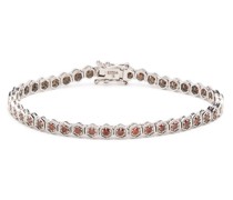18kt Weißgoldarmband mit Diamanten