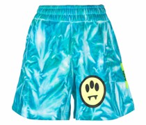 Shorts mit Batikmuster