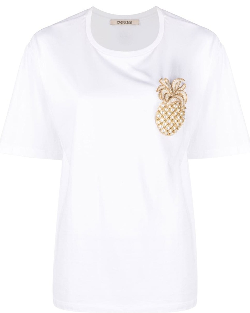 Roberto Cavalli Damen Kurzärmeliges Poloshirt