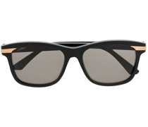 Sonnenbrille mit breitem Gestell