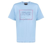 T-Shirt mit Logo-Verzierung