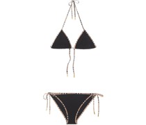 Bikini mit Vintage-Check