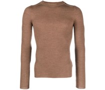 Gerippter Strickpullover