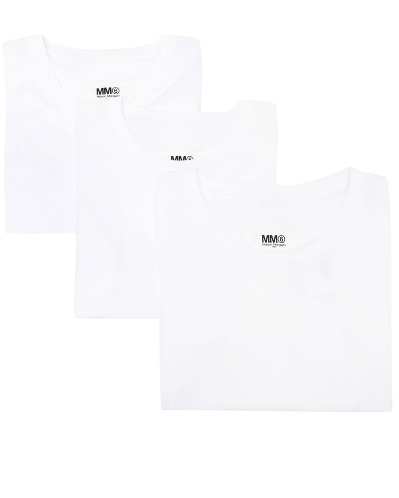 Maison Margiela Damen Set aus drei T-Shirts
