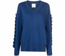 Gerippter Kaschmirpullover