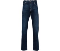 Tellis Straight-Leg-Jeans mit Logo-Patch