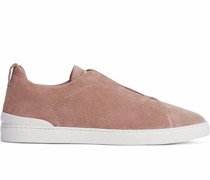 lace-front sneakers