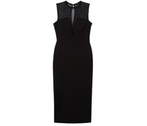 Minikleid mit Netzeinsatz