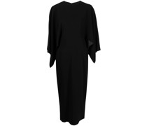 Midikleid mit rundem Ausschnitt