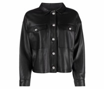 Cropped-Lederjacke