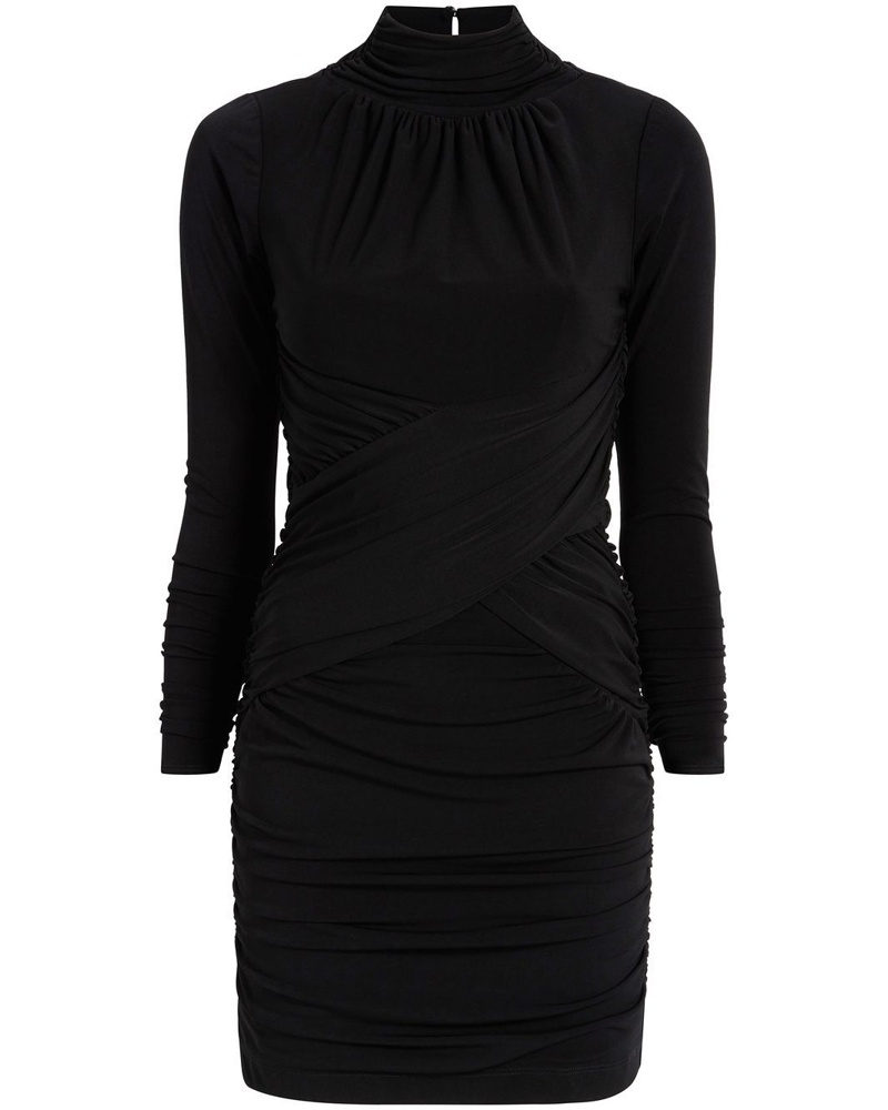 Cinq à Sept Damen Gerafftes Amar Kleid