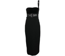 Midikleid mit Schnallendetail
