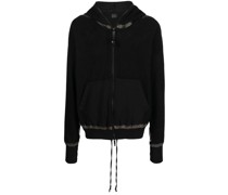Kapuzenjacke mit Kontrastdetails