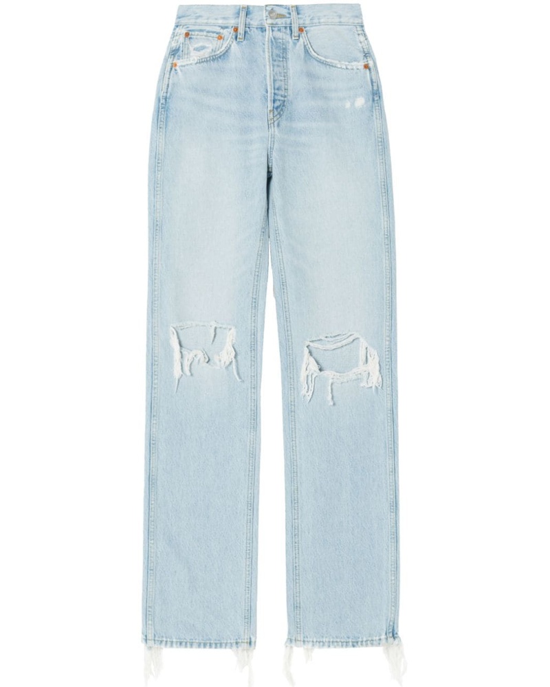 RE/DONE Damen 90s Nu Disco High-Rise-Jeans
