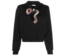 Hoodie mit Kristallen