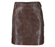 Kurzer Lederrock