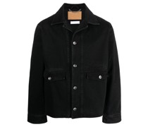 Jeansjacke mit Knopfleiste