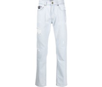 Straight-Leg-Jeans im Distressed-Look