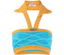 Gestricktes Neckholder-Top