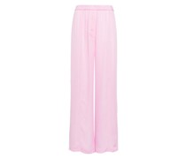 Georgette palazzo silk trousers