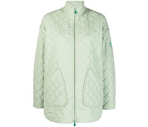 Gesteppte Jacke mit Logo-Patch