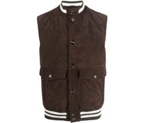 Bomberjacke aus Leder