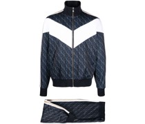Jogginganzug mit Monogramm-Print