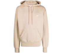 Hoodie mit Logo-Stickerei