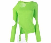 Asymmetrischer Pullover mit Cut-Outs