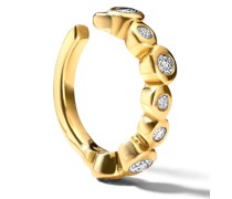 18kt Starlet Ear Cuff aus Gelbgold mit Diamanten