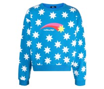 Sweatshirt mit durchgehendem Print