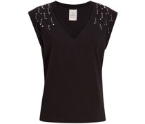 Kristallverziertes Top