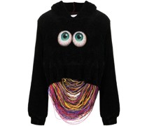 Hoodie mit Augen-Print