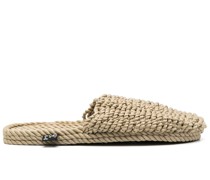 Gewebte Slipper