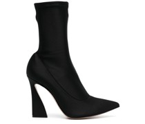 Stiefeletten mit spitzer Kappe