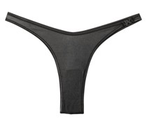 monogram-plaque bikini bottoms