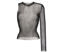 Asymmetrisches Strickoberteil