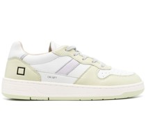 D.A.T.E. court 2.0 panelled leather sneakers