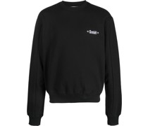 Sweatshirt mit Logo-Stickerei